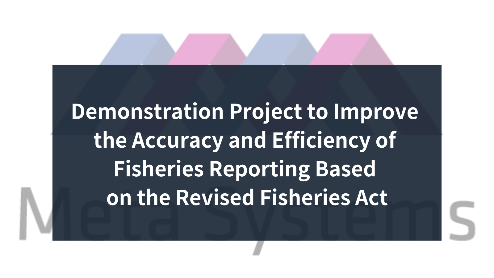 Participated in the “FY2020 Advanced Satellite Remote Sensing Data Utilization Model Demonstration Project for Addressing Societal Challenges” by the Cabinet Office